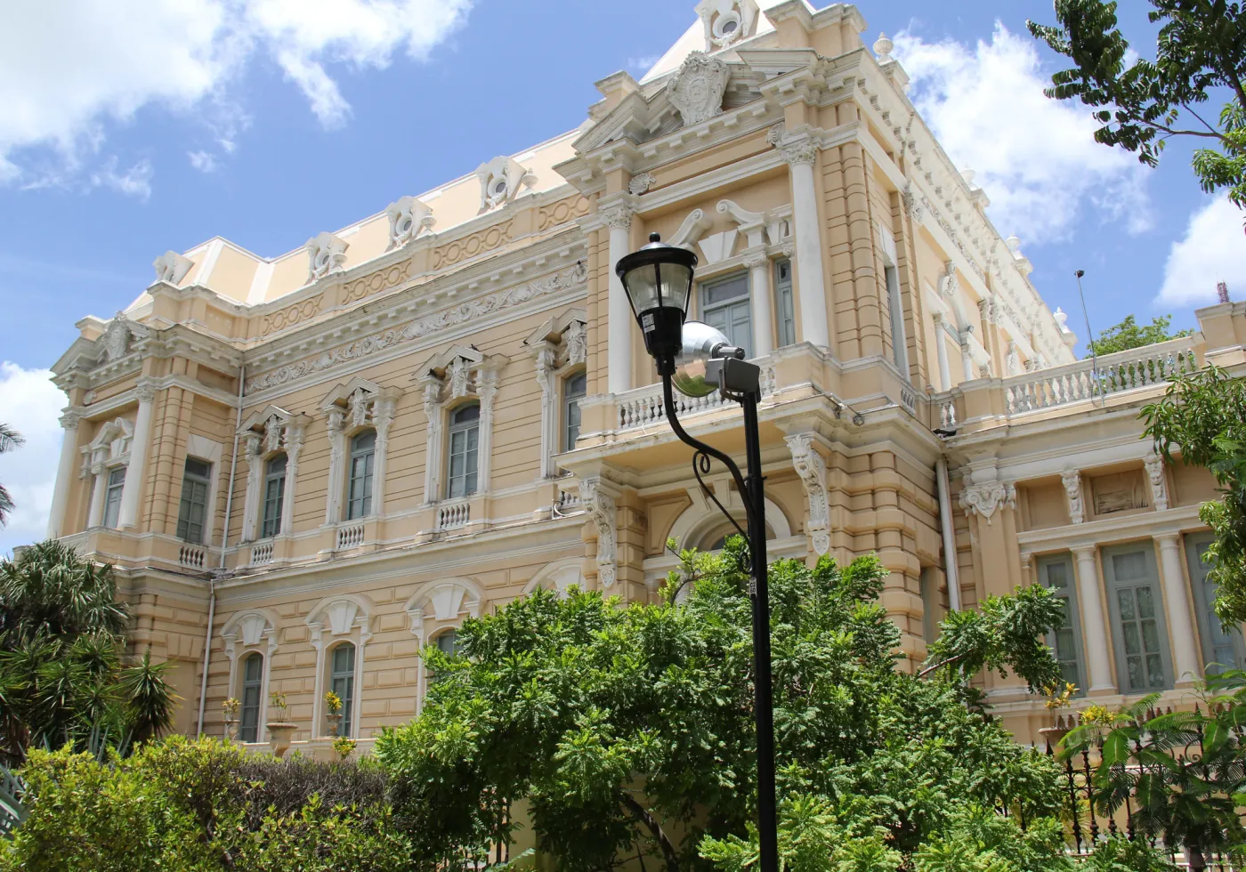 Palacio Cantón facade on Paseo de Montejo in Mérida, Yucatán
