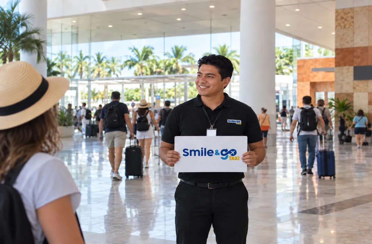 Uniformed and identified Smile & Go staff